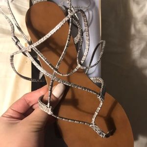 Mossimo Supply Co. Shoes - Lace up gladiator Sandals Mossimo Supply Co. Shoes - Lace up gladiator Sandals